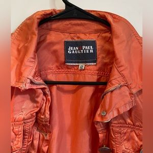 rare JPG cropped silk jacket